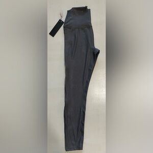Mono B gray foil leggings NWT